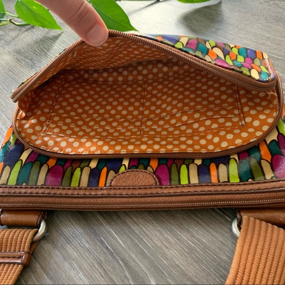 Fossil Key-Per crossbody bag, multicolour pattern - Picture 4 of 16